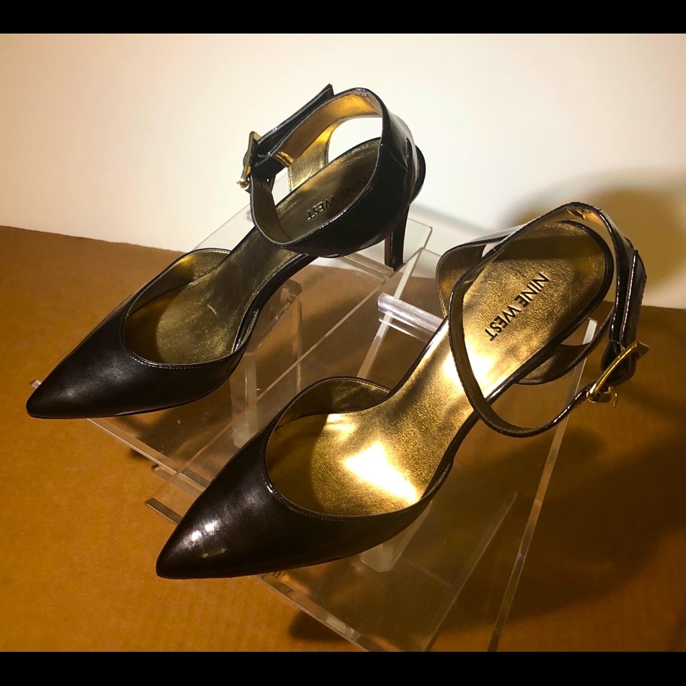 Ladies ankle strap heel